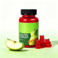 Gommes multivitaminées au vinaigre de cidre de pomme B12, 60 unités
