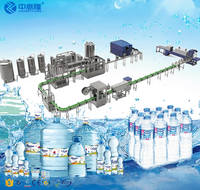 Prix d'usine La ligne de production d'eau complète automatique comprend des machines de soufflage/traitement de l'eau/remplissage/étiquetage/emballage