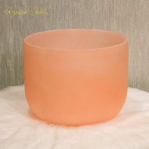 Soul di <span class=keywords><strong>cristallo</strong></span> nuovo Design classico sette Chakra caramella colore <span class=keywords><strong>arancione</strong></span> smerigliato <span class=keywords><strong>cristallo</strong></span> cantando ciotola produttore - Product Image 2