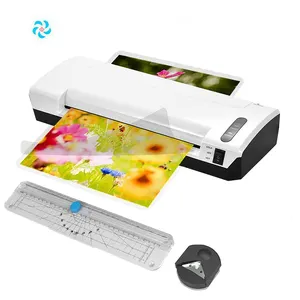 YE336 home using cold and hot laminating machine A3 with paper trimmer and corner cutter