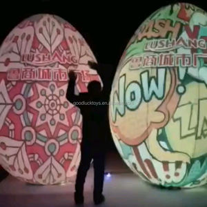 Tùy chỉnh Easter <span class=keywords><strong>Bunny</strong></span> và Easter Egg Mascot trang phục polyfoam phong cách động vật cho chương trình khuyến mãi và carnivals - Product Image 5