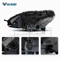 Phare LED d'usine VLAND pour Tesla Model 3 2017-2022 Kit de carrosserie Accessoires Pièces automobiles Bodykit Lighting Synth séquentiel