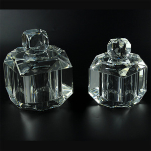 Scatola di gioielli in <span class=keywords><strong>cristallo</strong></span> di vetro trasparente con vendita diretta in fabbrica - Product Image 1