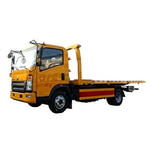 حطام ديزل هوو منصة مسطحة 5 طن طريق للبيع - Product Image 1