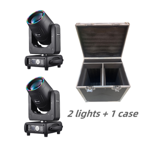 Halo Ring Circle Effects 295W LED Beam Light 14R Phoenix Beam 295W Bulb 14R Case para Road <span class=keywords><strong>Tour</strong></span> Flight Fly - Product Image 1