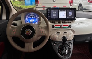 Quadro Strumenti Digitale da 7'' per Fiat 500 2007-2024, Tachimetro con Carplay <span class=keywords><strong>Plug</strong></span> and Play - Product Image 2