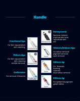Machine à laser Pico professionnelle Machine à laser picoseconde de qualité Qswitch pour l'élimination des tatouages et l'élimination des pigments des sourcils
