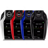 Clé intelligente LCD modifiée universelle CF618 avec fonction de fenêtre automatique d'entrée sans clé/accessoires de clé de voiture de coffre de déverrouillage automatique
