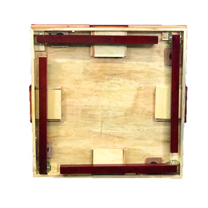 Mesa de Mahjong Plegable de Madera Personalizada, Mesa de Juego de Cartas Manual con Diseño Abatible para Entrenamiento - Product Image 1