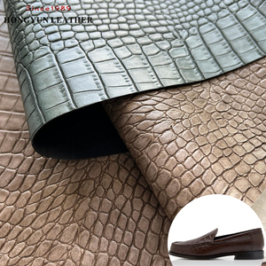 Chaussures et sacs en cuir PU gaufré <span class=keywords><strong>crocodile</strong></span>, écologiques, imperméables et résistants aux déchirures, pour usage en ameublement - Product Image 1