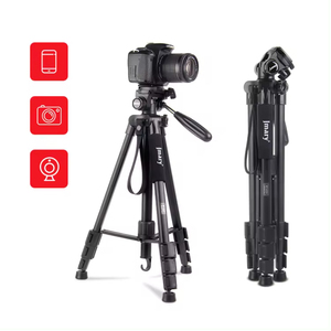 Venta al por mayor Jmary KP2254 65 pulgadas de aluminio Dslr Cámara soporte trípode con bolsa de viaje para transmisión en vivo Vlogging - Product Image 3