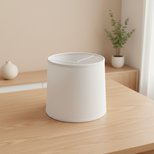 Pantalla de Lámpara de Tela de Lino Moderna y Minimalista Personalizada, Estructura para Lámpara de Techo o de Pie, Compatible con E26/E27, Repuesto para Lámpara <span class=keywords><strong>Abat</strong></span> Jour - Product Image 2