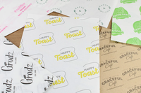 Papier d'emballage personnalisé avec logo, résistant à l'huile et de qualité alimentaire, vente en gros, pour les restaurants de hamburgers et de poulet frit