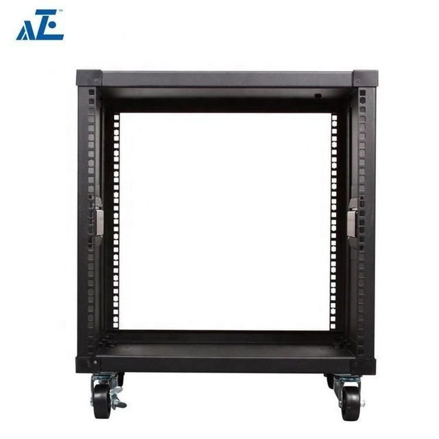 19 Inch 15U Portable Network Open Frame Wall Mount Server Rack ANSI/EIA RS-310-D IP20 CE Certified in Stock SPCC Steel