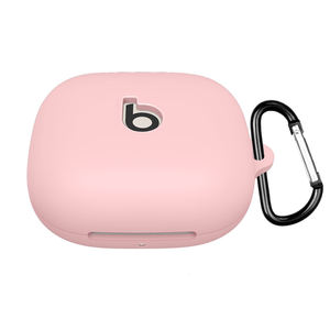Funda de silicona suave a prueba de golpes para auriculares, caja de carga para auriculares, funda con llavero para <span class=keywords><strong>Beats</strong></span> <span class=keywords><strong>Powerbeats</strong></span> <span class=keywords><strong>Pro</strong></span> 2 - Product Image 4