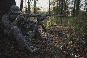 Treppiede in Alluminio con Telaio Resistente, Design Leggero e Stabile, Livella a Bolla, Gambe Regolabili, Supporto per Tiro e <span class=keywords><strong>Caccia</strong></span> - Product Image 6