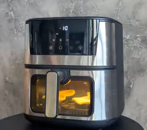 Finestra di osservazione Design 1600W 6L comando digitale elettrico <span class=keywords><strong>S</strong></span>/<span class=keywords><strong>S</strong></span> Air Fryer con pannello Touch Screen - Product Image 3