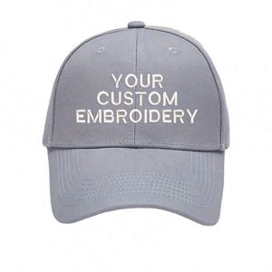 Casquette de baseball en coton brodée sur mesure, modèle One Piece, en tissu Dobby Terry, ajustable, idéale pour les cadeaux de fêtes - Noël, Thanksgiving - Product Image 5