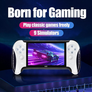 Consola de Videojuegos Portátil Retro X X18 con Pantalla de 4.3 Pulgadas, Compatible con Salida AV, Regalo de Navidad para Niños - Product Image 4