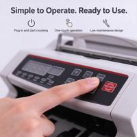 Machine de comptage de billets 2108, détecteur de devises USD, compteur de monnaie