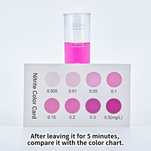 Kit de Prueba de Nitritos Jubway 0.006-0.5mg/<span class=keywords><strong>L</strong></span> para Acuarios y Acuicultura, Medidor de Calidad del Agua de Bajo Rango <span class=keywords><strong>NO2</strong></span>-N, Previene el Estrés en los Peces - Product Image 5
