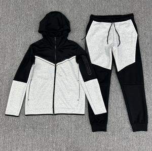 Felpa <span class=keywords><strong>con</strong></span> Doppio <span class=keywords><strong>Cappuccio</strong></span> Shark 2025, Nuova Collezione di Moda, Felpe <span class=keywords><strong>con</strong></span> Zip da <span class=keywords><strong>Uomo</strong></span>, <span class=keywords><strong>Tuta</strong></span> Tecnica Sportiva - Product Image 5