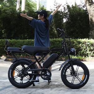 Bicicleta Eléctrica X80PRO VOMO de 20 Pulgadas, Motor de <span class=keywords><strong>250W</strong></span>, Neumáticos Anchos, Bicicleta Eléctrica para Adultos, Bicicleta Eléctrica de Carga, 7 Velocidades, Bicicleta Eléctrica de Montaña - Product Image 3