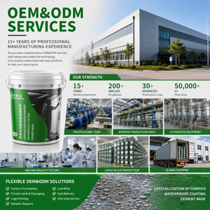 Revêtement imperméabilisant en ciment auto-scellant à cristallisation osmotique anti-infiltration pour chambres à valve en béton, fabriqué sur mesure en usine - Product Image 6