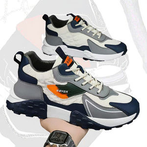 Zapatos Deportivos de Moda Transpirables al por Mayor, Talla Grande, para Jóvenes, para Caminar, con Cordones, para Gimnasio, para Hombre, Primavera, Verano, Otoño - Product Image 3