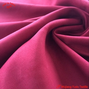 <span class=keywords><strong>Tissu</strong></span> en microfibre de haute qualité, poids lourd, épais, 240-250 g/m², 100 % polyester, simili daim, pour vêtements, canapé, rembourrage - Product Image 4