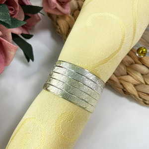 Anillos de Servilleta Dorados y Plateados para Decoración de Mesa en Cenas, Bodas, Cumpleaños, Navidad, Pascua, Halloween, Acción de Gracias y Fiestas - Product Image 5