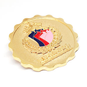 Schild Design Custom Award Golden Metal School Führung Magnet Abzeichen Custom <span class=keywords><strong>Pin</strong></span> für Souvenir - Product Image 4