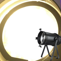 Lumière disco DMX Led Par Cob, blanc chaud/froid, pour Studio TV et cinéma