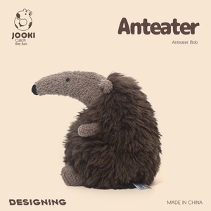 Peluche <span class=keywords><strong>Bob</strong></span> l'Anteater, Simpatico Cuscino da Abbraccio per Ragazze, Regalo di Compleanno in Poliestere e Cotone PP - Product Image 2