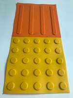 Dalles de pavage tactiles en gros, couleur personnalisée, indicateurs de surface au sol tactiles