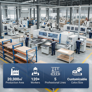 Set di Mobili per Ufficio dal Design Moderno, <span class=keywords><strong>Scrivania</strong></span> Direzionale e Sedia, Tavoli e <span class=keywords><strong>Sedie</strong></span> Modulari <span class=keywords><strong>in</strong></span> <span class=keywords><strong>Legno</strong></span> a Forma di L - Product Image 6