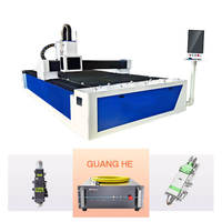Machine de découpe laser à fibre CNC pour métal GH 3015 1530, 15000w, 2000w, 3000w, prix des machines de découpe laser pour plaques d'acier