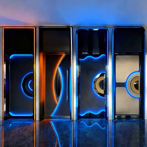 Puerta Insonorizada Manual de Acero Inoxidable para KTV, Bar, Discoteca, Baño, Sala de Karaoke y Hotel, Marca Wellone, Diseño Moderno y Personalizado - Product Image 1