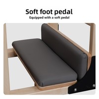 Ensemble Pilates GalaxyMaster en bois d'érable cinq pièces : Ladder Barrel et lit de base pour usage domestique et commercial, entraînement de yoga et correction posturale
