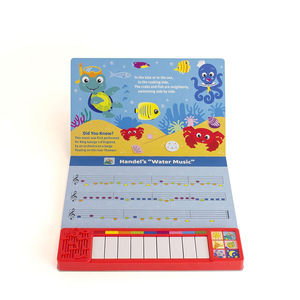 Il mio primo libro di pianoforte suona insieme alle canzoni di pianoforte ascolta la canzone o suona insieme al libro di bordo giocattoli educativi elettronici - Product Image 2