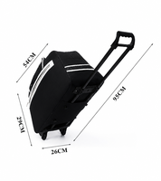 Valise de voyage pliable de grande capacité, imperméable, de haute qualité, avec logo personnalisable, motif géométrique, style Oxford, fermeture éclair