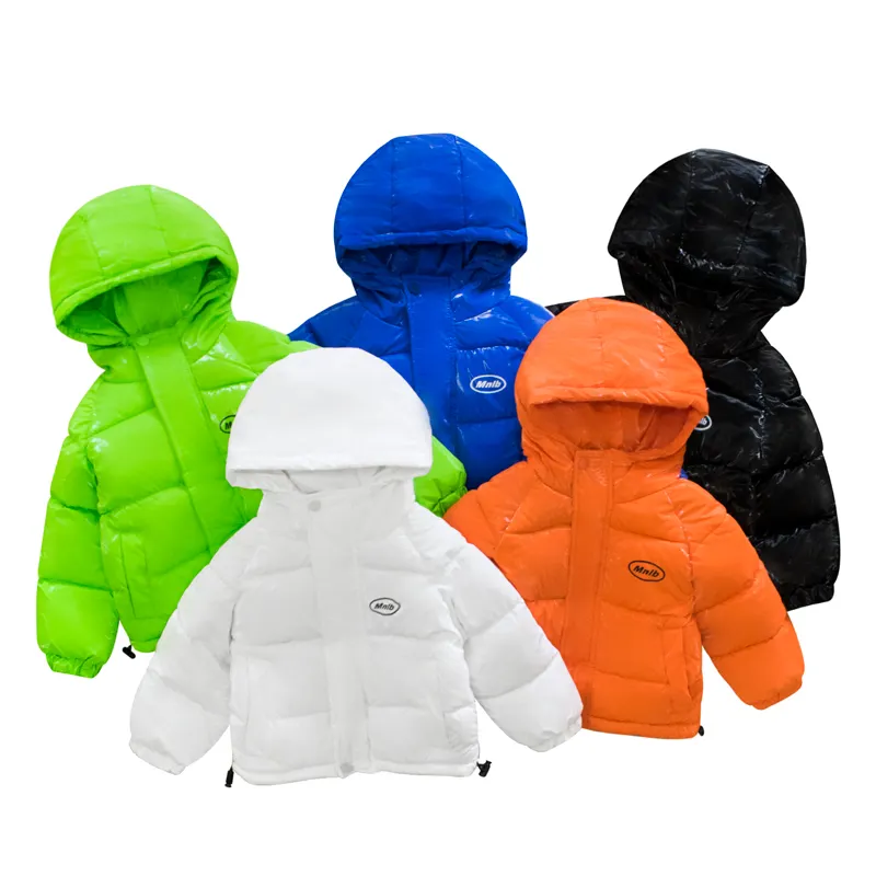 Children's wear men Korean version cotton-padded winter coat 2023 children's basic cotton-padded coat warm and thick coat