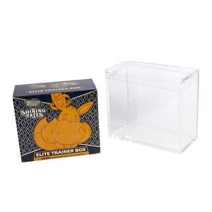 Étui magnétique en acrylique de protection UV de bonne qualité en gros pour Pokemoned scellé Etb - Product Image 1