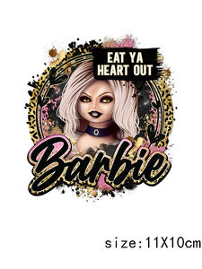 LETOP 1PCS Halloween Horror Characters Movies Friends UV pour transfert DTF sur autocollant pour gobelet en verre de 16OZ, écologique, personnalisé - Product Image 6