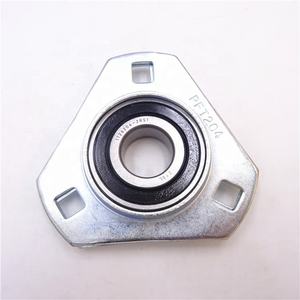 3-Loch-Dreieck-Flanschlagereinheiten aus gepresstem Stahl Steh lager Press lager gehäuses atz PFT205 1726204-2RS Kugellager - Product Image 3