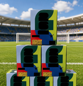 Caja de Colección de Pegatinas de la Copa <span class=keywords><strong>Mundial</strong></span> de Fútbol 2026, 50 Paquetes de Pegatinas, Pegatinas Oficiales Paralelas Naranjas Exclusivas - Product Image 1