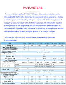 Chine Offre Spéciale universel, Divisant la Tête F11-200A POUR fraiseuse d'indexation - Product Image 3