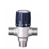 Vanne de contrôle et filtre, vanne de mélange thermostatique réglable