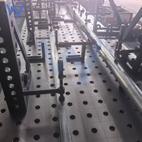 Fabricant chinois de table de soudage 3D de haute précision, nitridée, système de trous D28, plateforme de soudage flexible tridimensionnelle