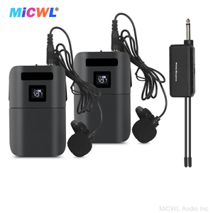 Một Beltpack Không Dây Lavalier Có Thể Sạc Lại Microphone 1 Để 1 Kênh Uhf Bodypack Transmitter Cho Giáo Hội Giảng Dạy Karaoke - Product Image 5